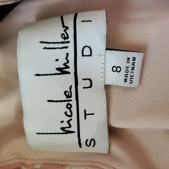 NICOLE MILLER Floral Halter Dress Size 8 Flowy  Countryside Peasant - Picture 5 of 8